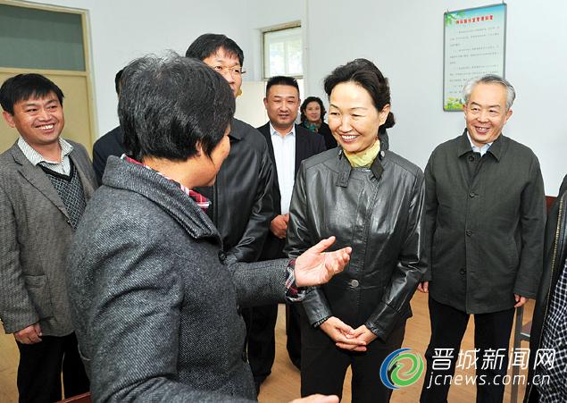张九萍在泽州县调研村级“两委”换届工作