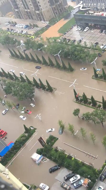 晋城发布暴雨橙色预警