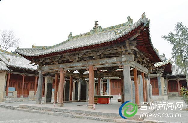 图为阳城下交汤帝庙献亭修缮后。省文物局供图